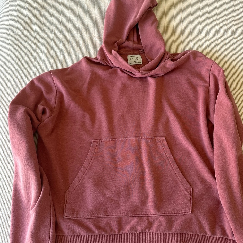 Urban outfitters mens salmon colored hoodie